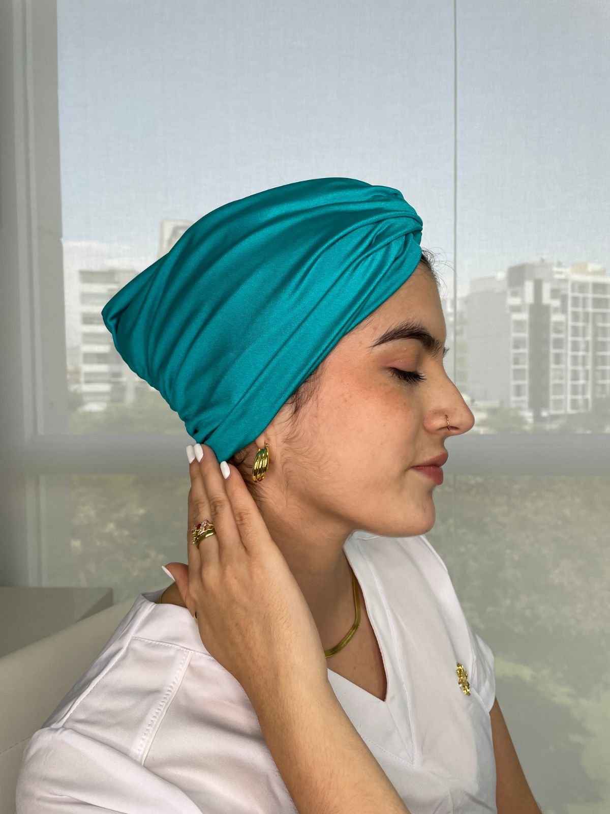 turbante-emma-turqueza Turbante emma turqueza